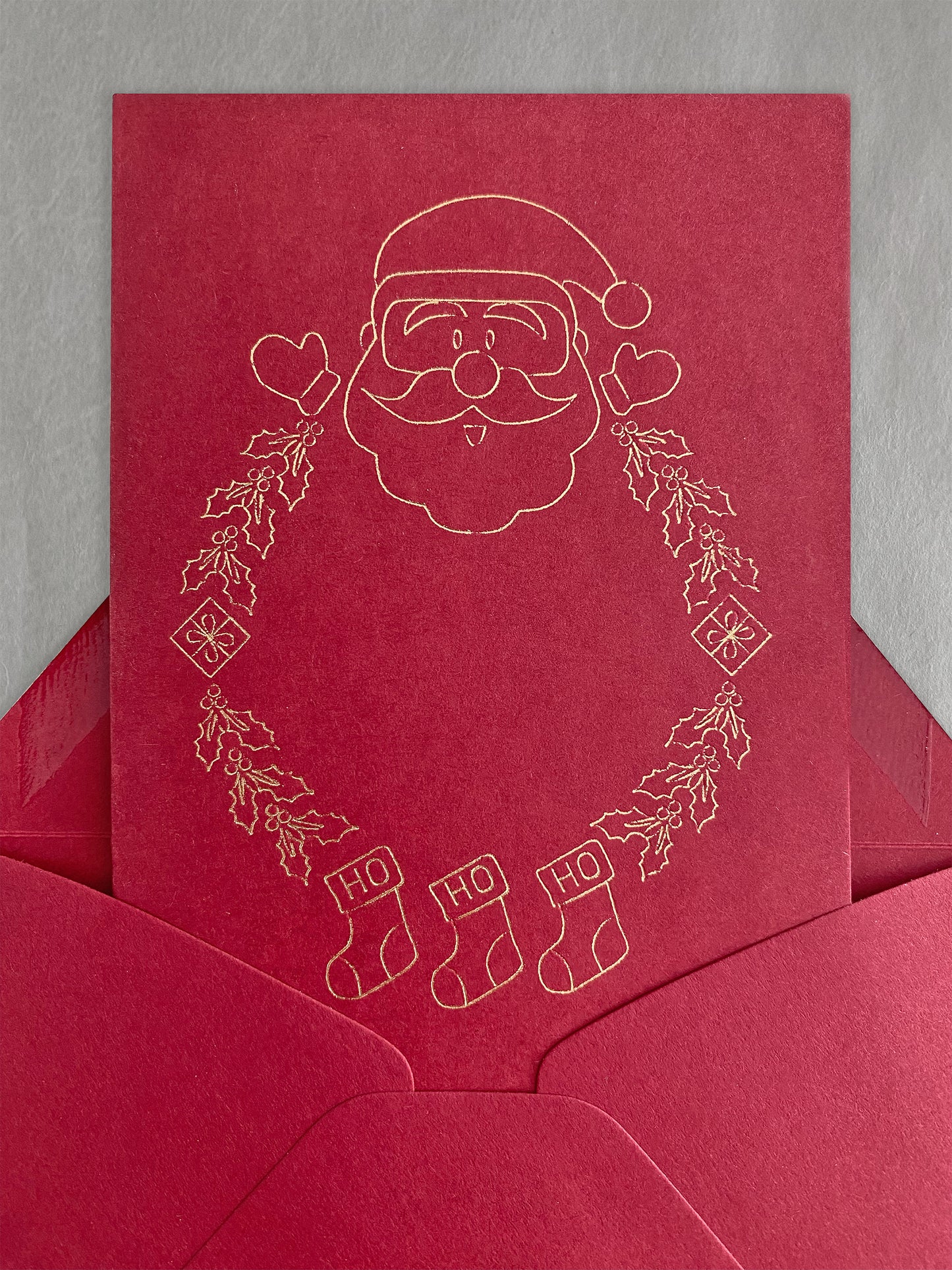 SANTA WREATH